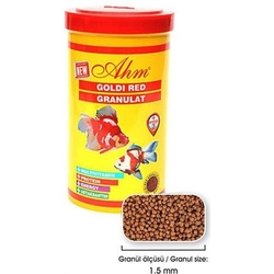 Ahm 250 ml Goldi Red Granulat Balık Yemi