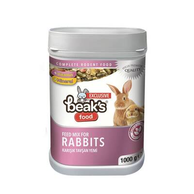 Beaks Tavşan Yemi 1000gr - 1