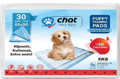 Chat Köpek Çiş Eğitim Pedi (60*90) 30 lu - 1