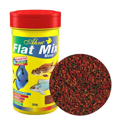 Ahm Flat Mix Balık Yemi 100ml - 1