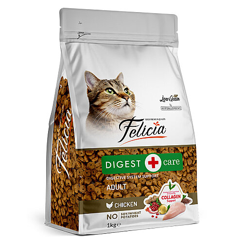 Felicia Yetişkin Tavuklu Kedi Maması 1 kg