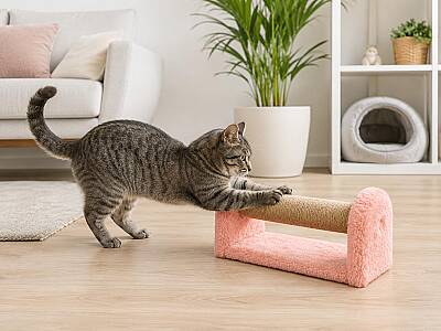 Chat Yatay Kedi Tırmalama - 1