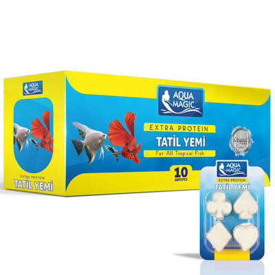 Aqua Magic Haftalık Tatil Yemi 4lü 10 adet - 1