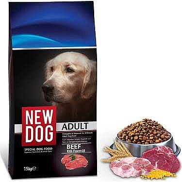 New Dog Biftekli Köpek Maması 15 kg - 1