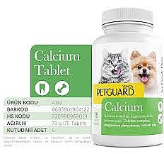 Petguard Kedi&Köpek Kalsiyum Vitamini 75 li
