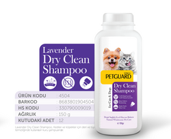 Petguard Kedi&Köpek Lavanta Toz Şampuanı 150gr
