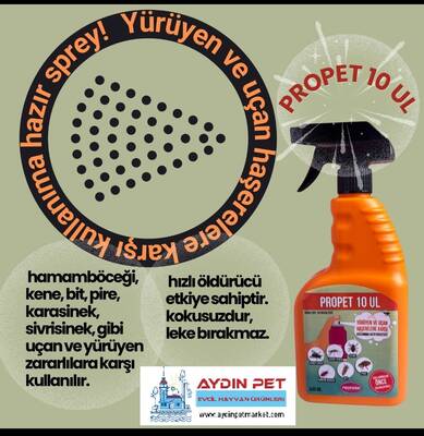 Propet 10ul Parazit Spreyi 400ml - 1