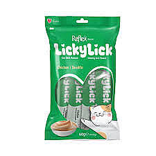 Reflex Plus Lickylick Tavuklu Kedi Sıvı Ödül 4*15gr - 1