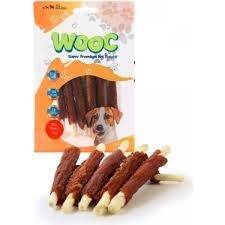 Wooc ( MJ4) Ördek Sargılı Sütlü Stick Köpek Ödül 80gr - 1