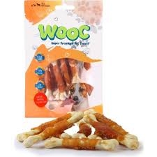 Wooc ( MJ8) Tavuk Sargılı Kalsiyum Kemikli Köpek Ödül 80gr